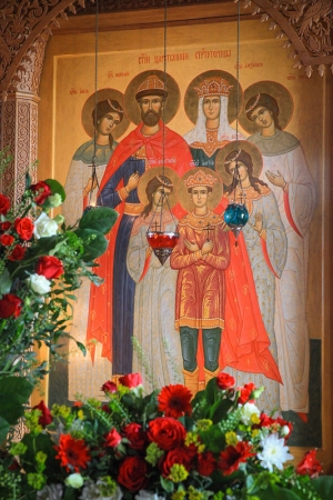 День памяти святых Царственных Страстотерпцев в Гуслицком монастыре