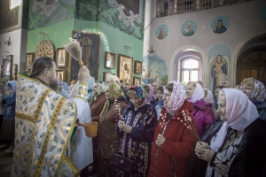 Вход Господень в Иерусалим в Гуслицкой обители