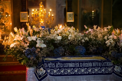 Погребение Плащаницы Богородицы. 2016 г.