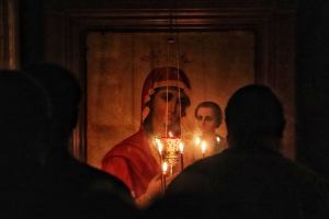 Празднование в честь Иверской иконы Божией Матери в Гуслицком монастыре 2020