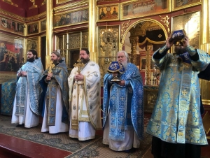 Престольный праздник на Богородицерождественском подворье Гуслицкой обители в Рудне-Никитском