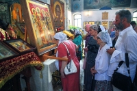 Память святых царственных страстотерпцев - престольный праздник монастыря