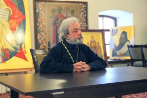 Встреча с протоиереем Александром Ильяшенко в нашем монастыре