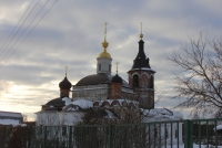Крещение Господне на подворье Гуслицкого монастыря в селе Покровское