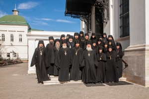 Собрание игуменов и игумений монастырей Московской епархии