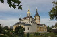 Великое освящение Покровского храма на подворье монастыря.
