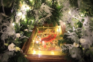 Рождество Христово в  Гуслицком Спасо-Преображенском мужском монастыре