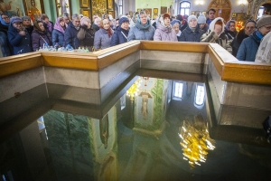 Крещение Господне в Гуслицком монастыре