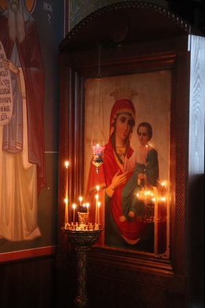 Память Иверской иконы Божией Матери в Гуслицком монастыре