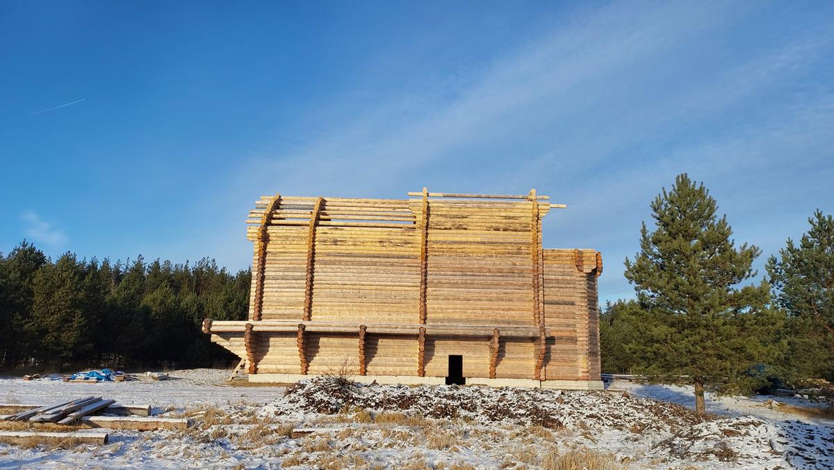 фото стройки храма