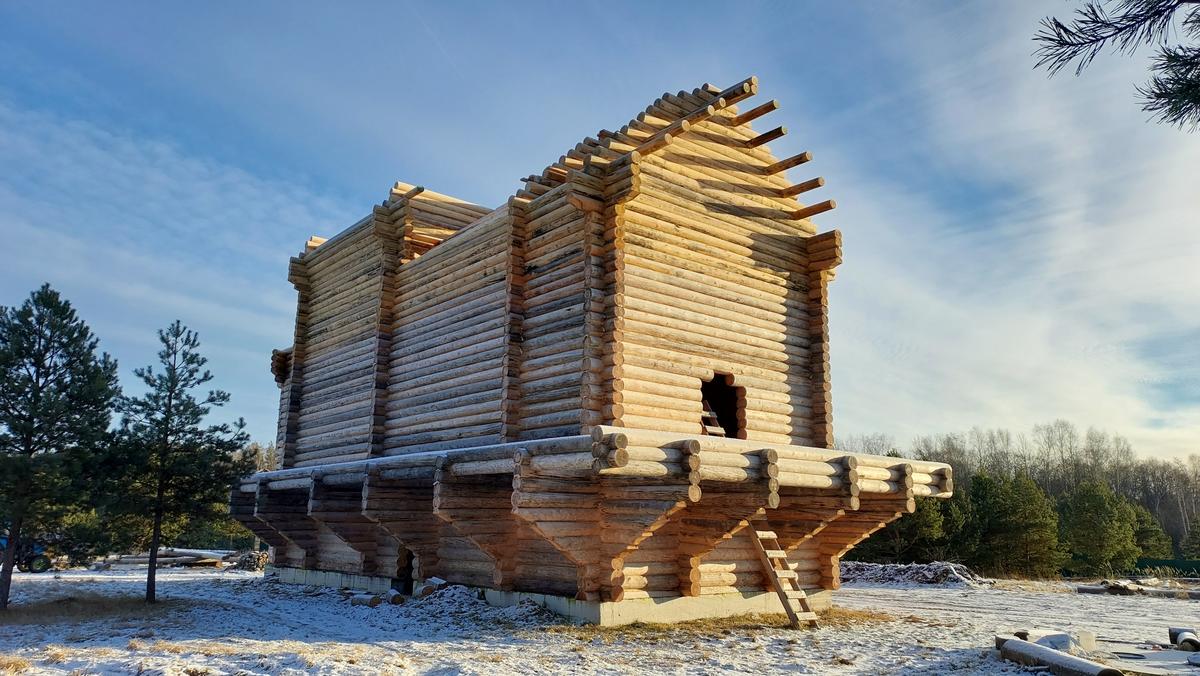 фото стройки храма