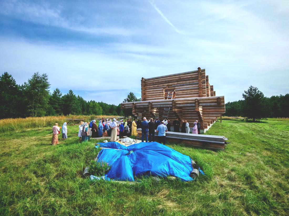 фото стройки храма