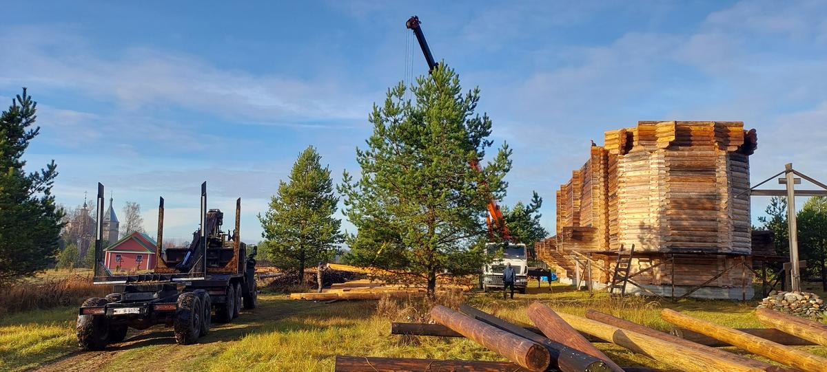 фото стройки храма