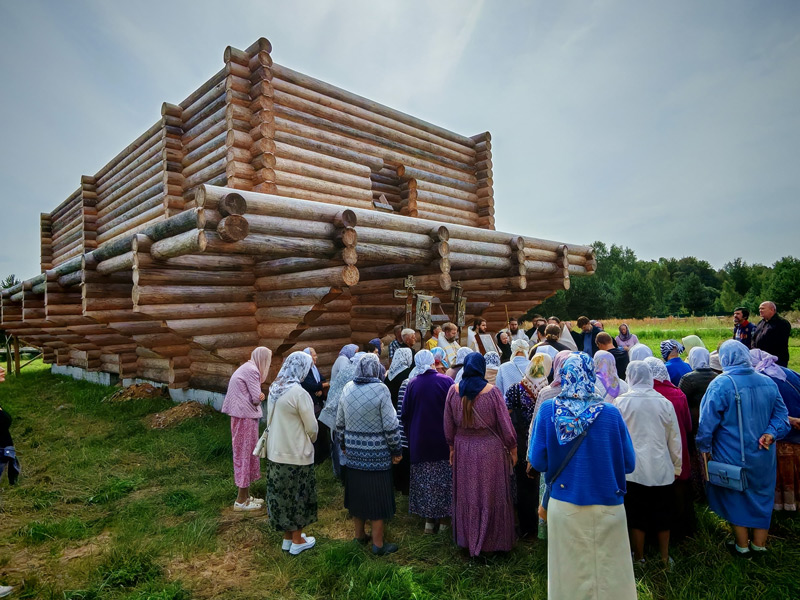 фото стройки храма