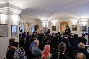 В Гуслицкой обители состоялась конференция епархиального отдела по реставрации и строительству Балашихинской епархии