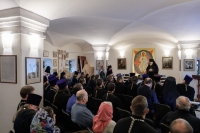 В Гуслицкой обители состоялась конференция епархиального отдела по реставрации и строительству Балашихинской епархии